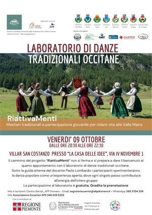 Laboratorio di danze tradizionali occitane