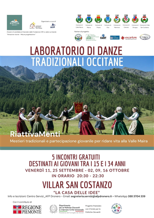 Laboratorio di danze tradizionali occitane